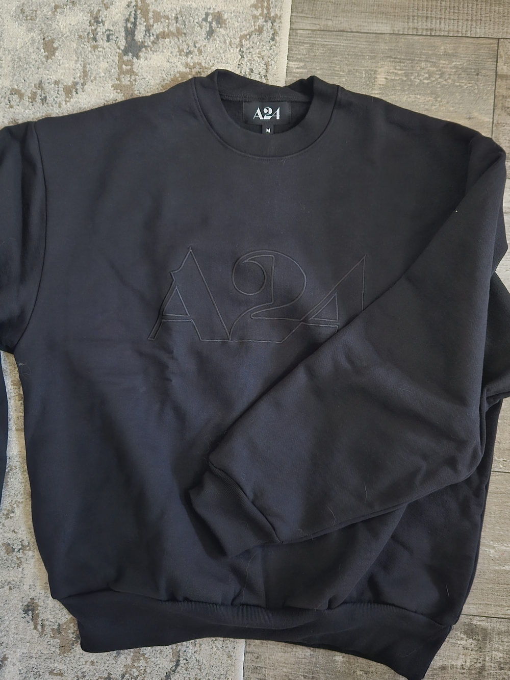 A24 Men's Crewneck Sweatshirt - Black